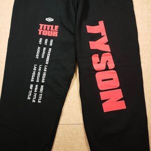 Mike Tyson Collection Fleece Pull On Sweatpants Joggers #5